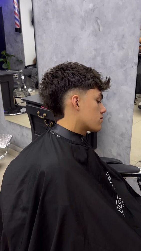 Corte con degradado lateral hecho en Talento Urbano