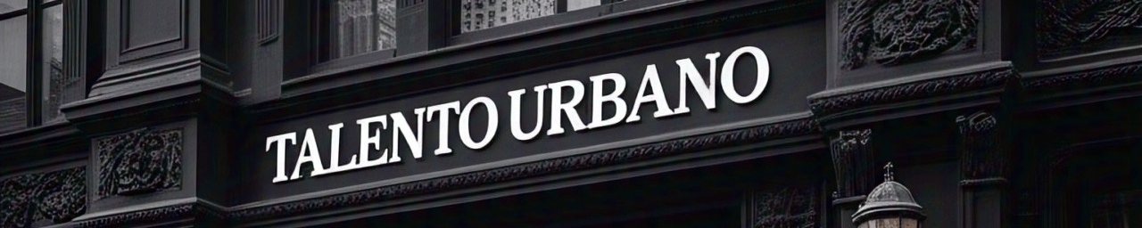 Fachada de Talento Urbano con su letrero